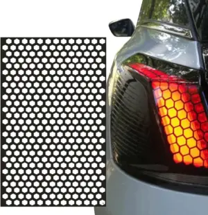 Calcomanía Tipo Panal para Automóvil