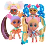 Muñeca Hairdorables Duo con cabello largo para peinar - Estimula la creatividad infantil mediante divertidos diseños - Imagen 4