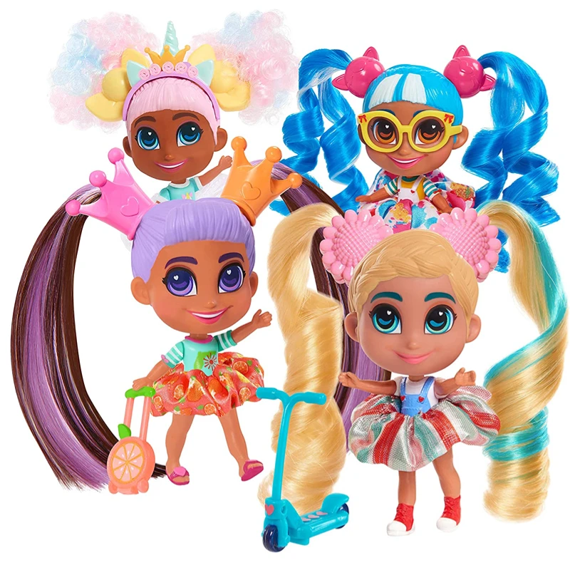Muñeca Hairdorables Duo con cabello largo para peinar - Estimula la creatividad infantil mediante divertidos diseños