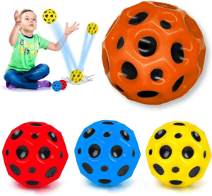 Set x3 Pelota Lunar de Espuma de Alto Rebote - Mejora tu coordinación y reflejos con un entrenamiento dinámico
