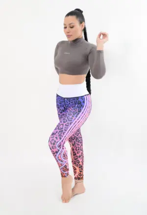 Set x2 Crop Top Deportivo de Mangas Largas para Mujer - Brinda comodidad y libertad de movimiento