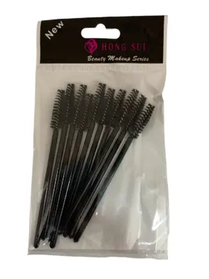 Set x4 Cepillo Profesional de Pestañas X10 con Cabezal Flexible - Separa cada pestaña sin dejar grumos visibles