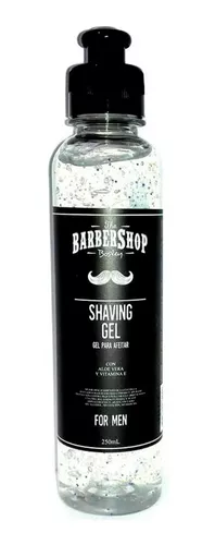 Set x2 Gel de afeitar para barba transparente 250 ml - Protege tu piel y evita la irritación al rasurar