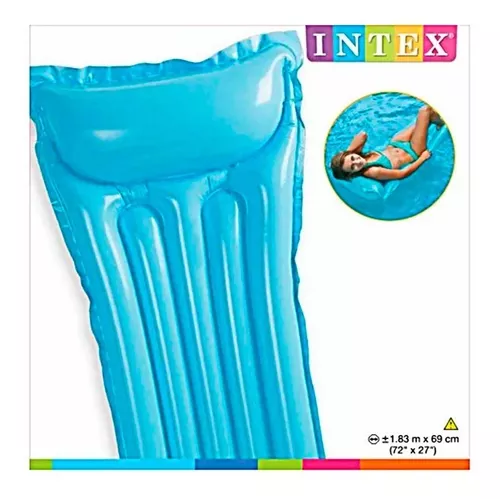 Flotador Colchoneta Intex 59718 Neón - Imagen 7