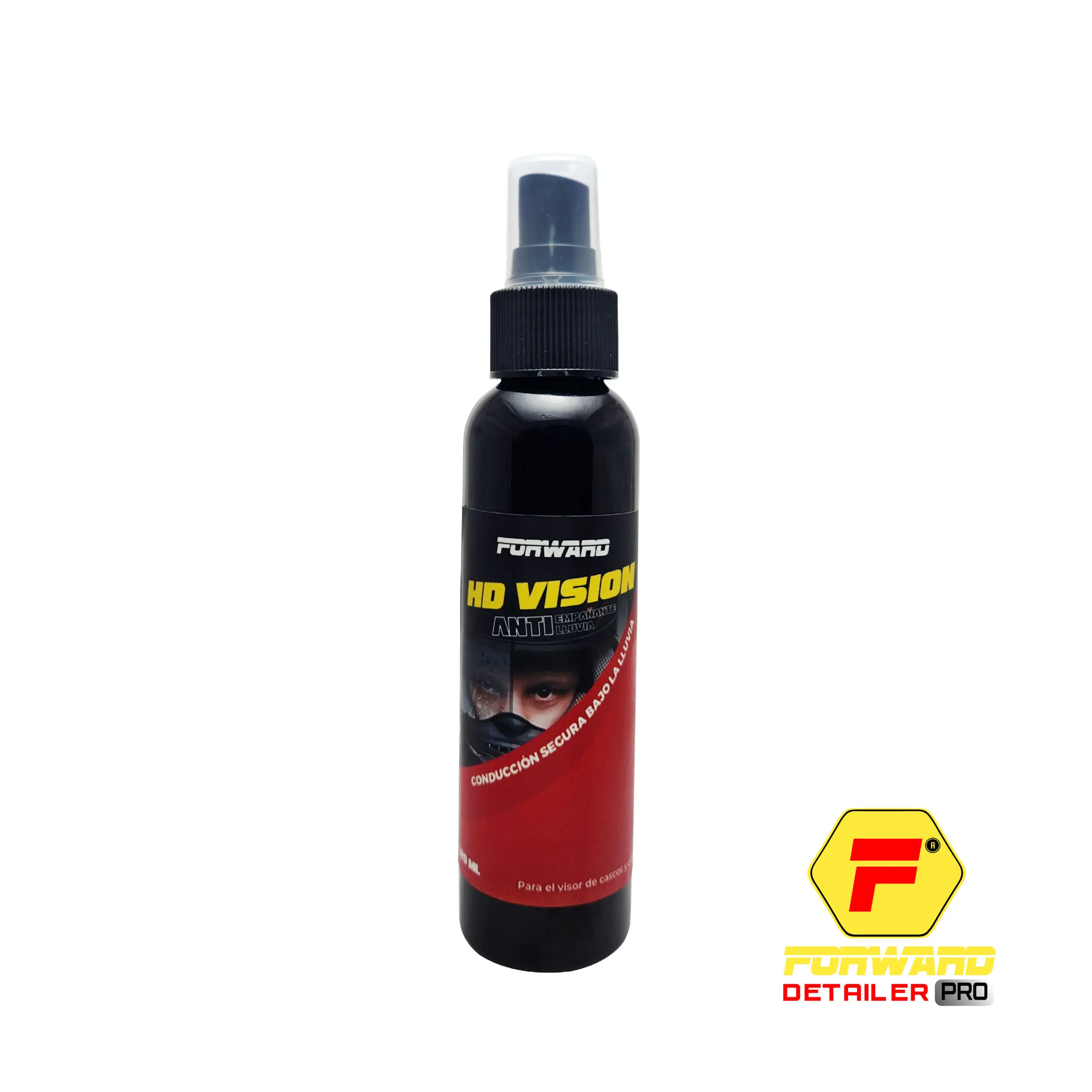 Liquido antiempanante e hidrofugo para visor de casco 120 ml - garantizas vision clara bajo la lluvia