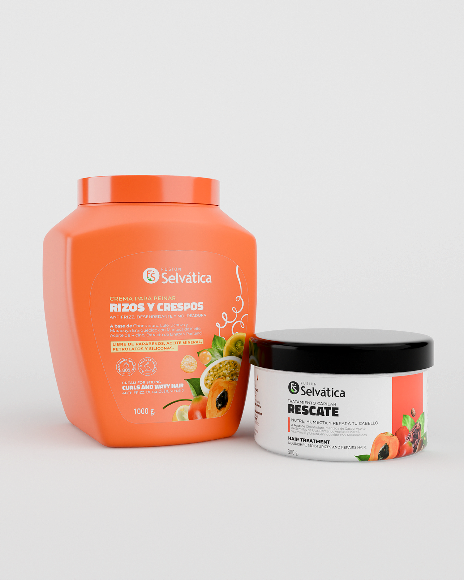 Duo Curly Care Chontaduro (Crespas) - Imagen 3