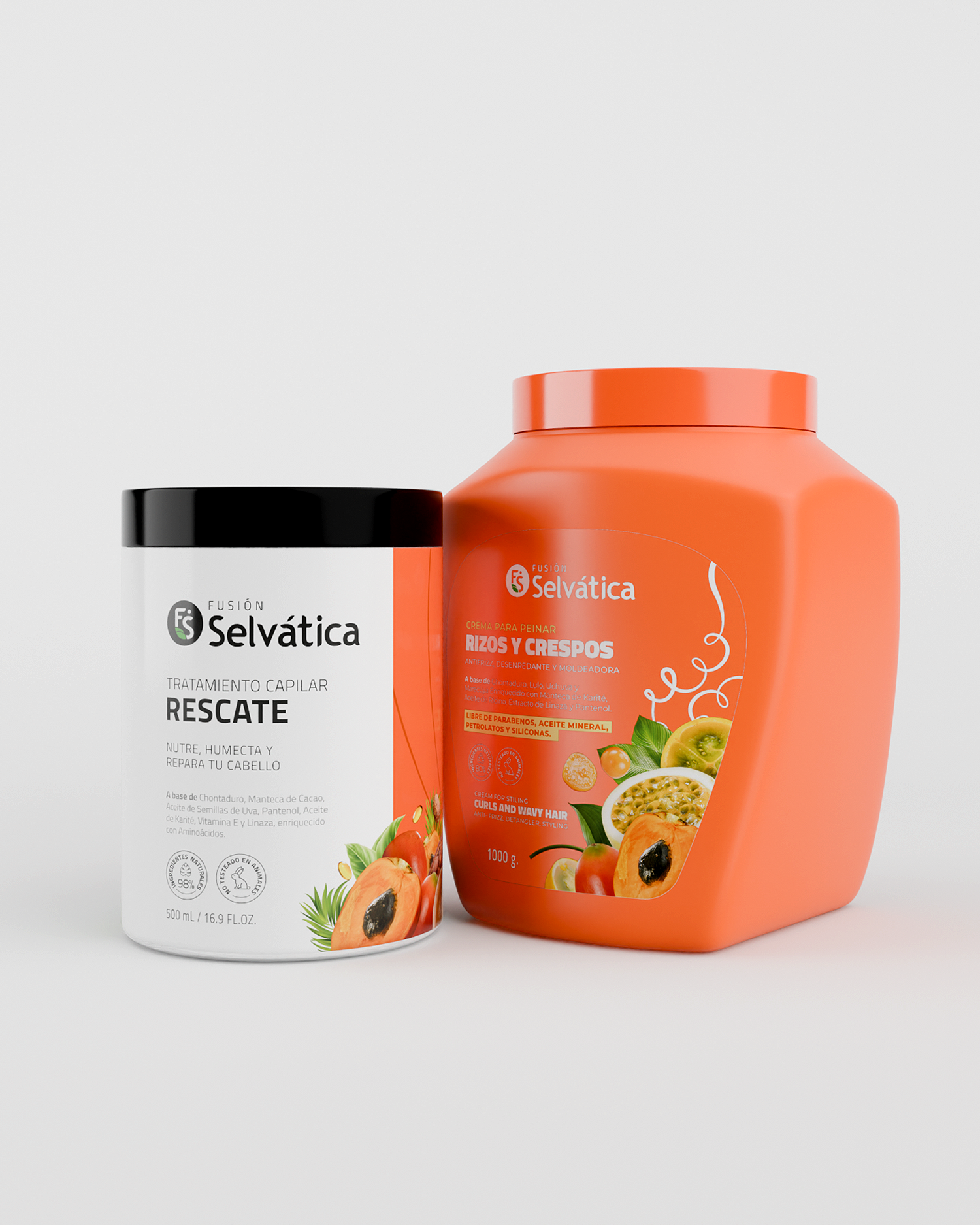 Duo Curly Care Chontaduro (Crespas) - Imagen 2