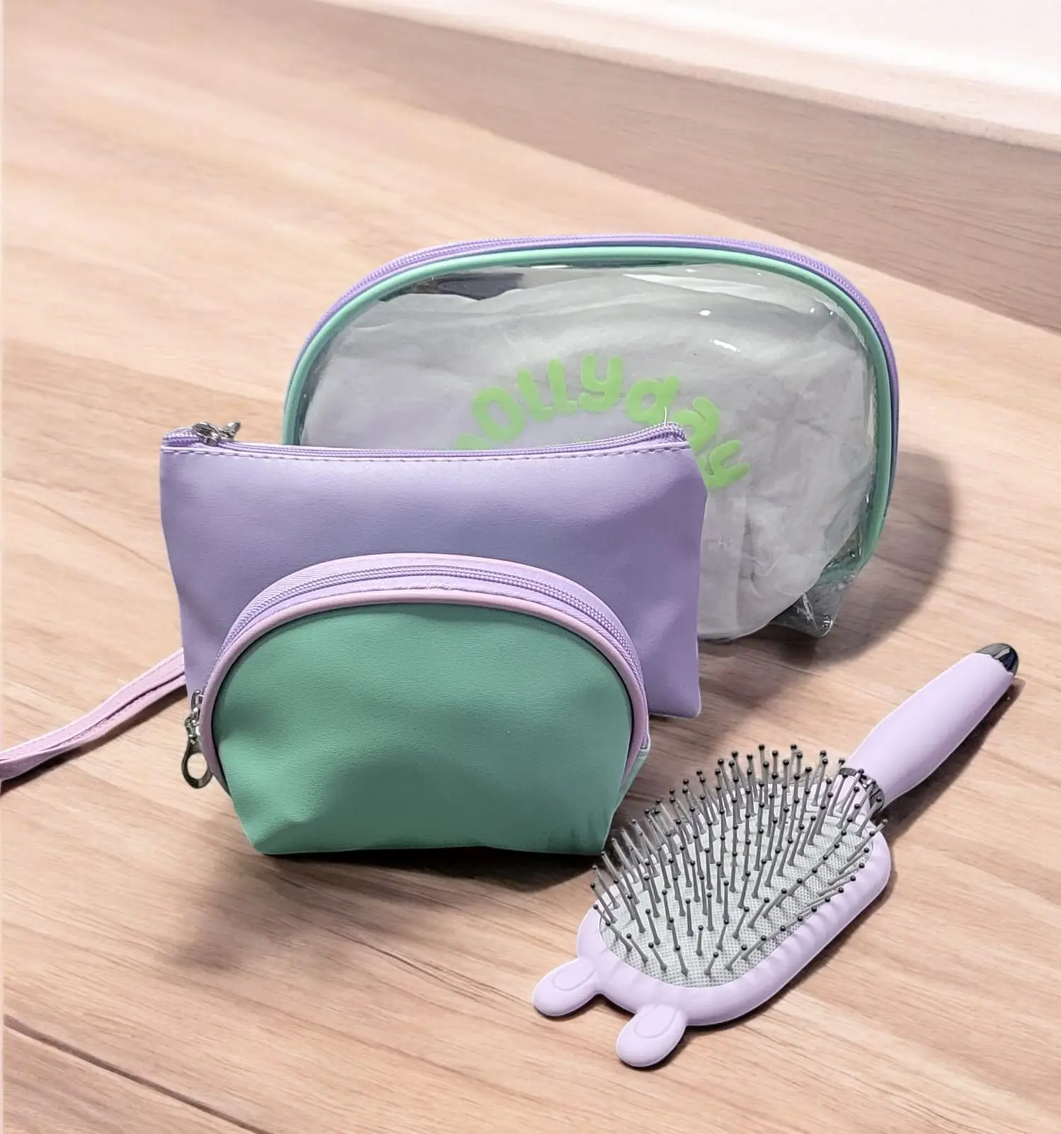 Cosmetiquera X3 + Cepillo de Cabello - Imagen 6
