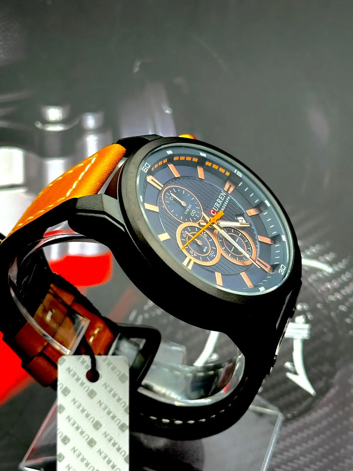 Reloj Curren 8291 Ocre Caja Negra