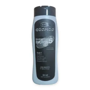 Set x2 Shampoo Bioxin5 con Minoxidil y Biotina sin sal - estimula el crecimiento capilar y fortalece el volumen del cabello