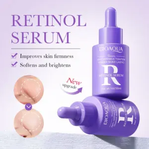 Set x2 Sérum facial de retinol y ácido hialurónico 30ml - Suaviza arrugas y revitaliza tu mirada profundamente