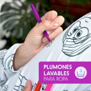 Plumones Lavables