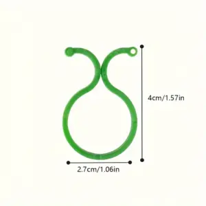 Set x3 Clip de soporte para plantas de jardinería y enredaderas - Mantén tus cultivos firmes y ordenados con facilidad