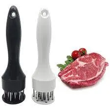 Set x2 Ablandador de Carne Manual para Pollo y Res - Prepara Chuletas Uniformes Rápidamente - Imagen 3