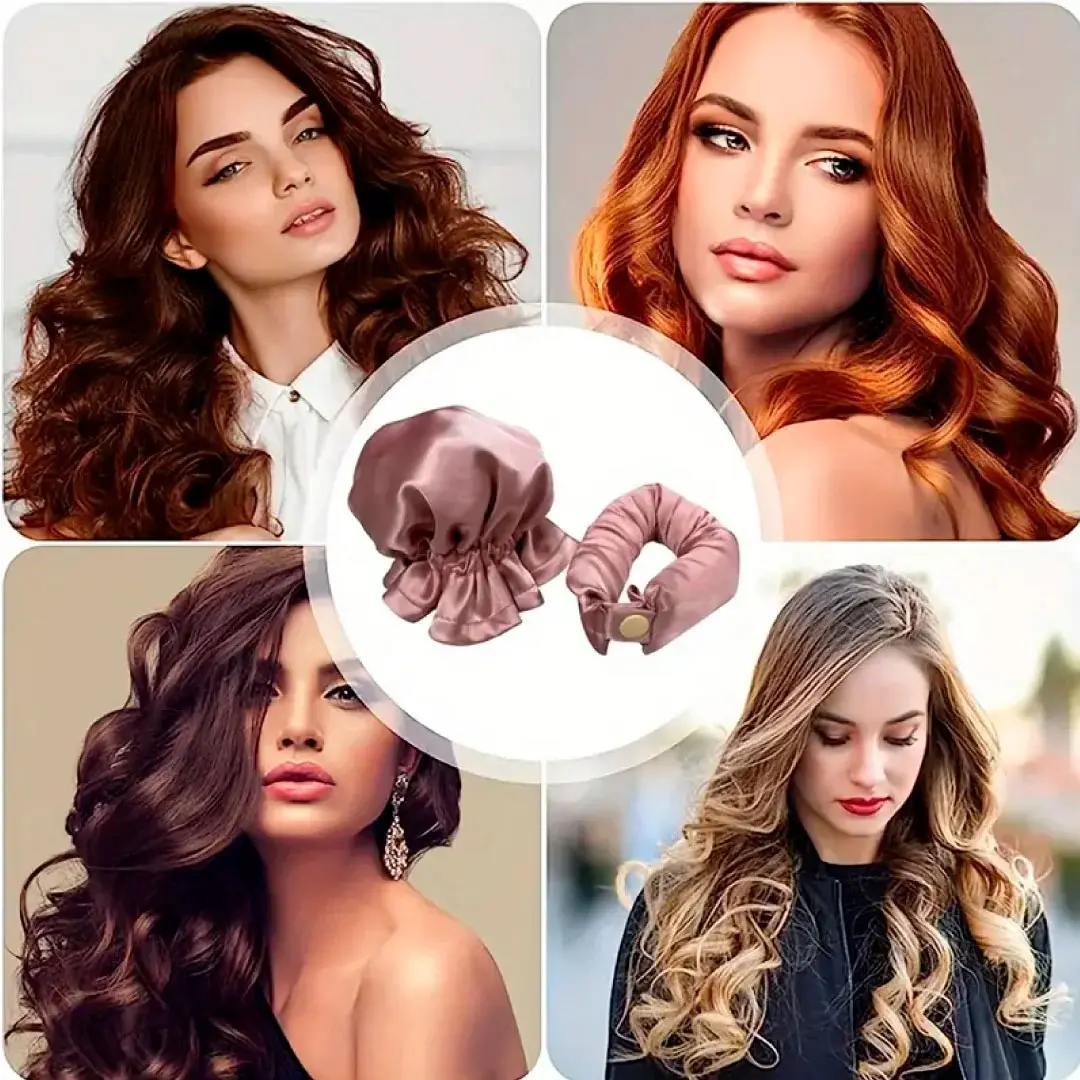 Rizador de cabello sin calor Cute Ball Set X3 - Consigue ondas naturales mientras duermes cómodamente - Imagen 5