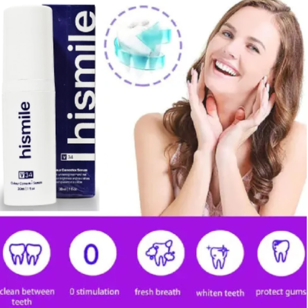 Crema Hismile V34 Morada Blanqueadora - Imagen 3