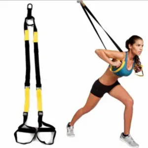 Sistema de entrenamiento en suspensión TRX Sport Life para peso corporal - Fortalece todo tu cuerpo y tonifica tus músculos fácilmente