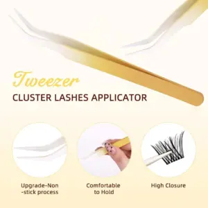 Set x2 Kit Pestañas Postizas Autoadhesivas Pelo a Pelo con Fibras Ultraligeras - Consigue una mirada natural y sin pegamento en segundos