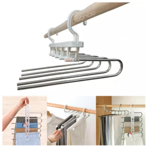 Gancho Acero Inoxidable Plegable 5 en 1