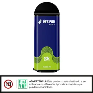 Cartucho de reemplazo Lifepod 10000 Puffs para vapeador - Disfruta de una experiencia duradera y satisfactoria