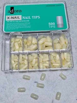 Uñas Press On Naturales Caja x500 - Logras extensiones uniformes para manicura profesional