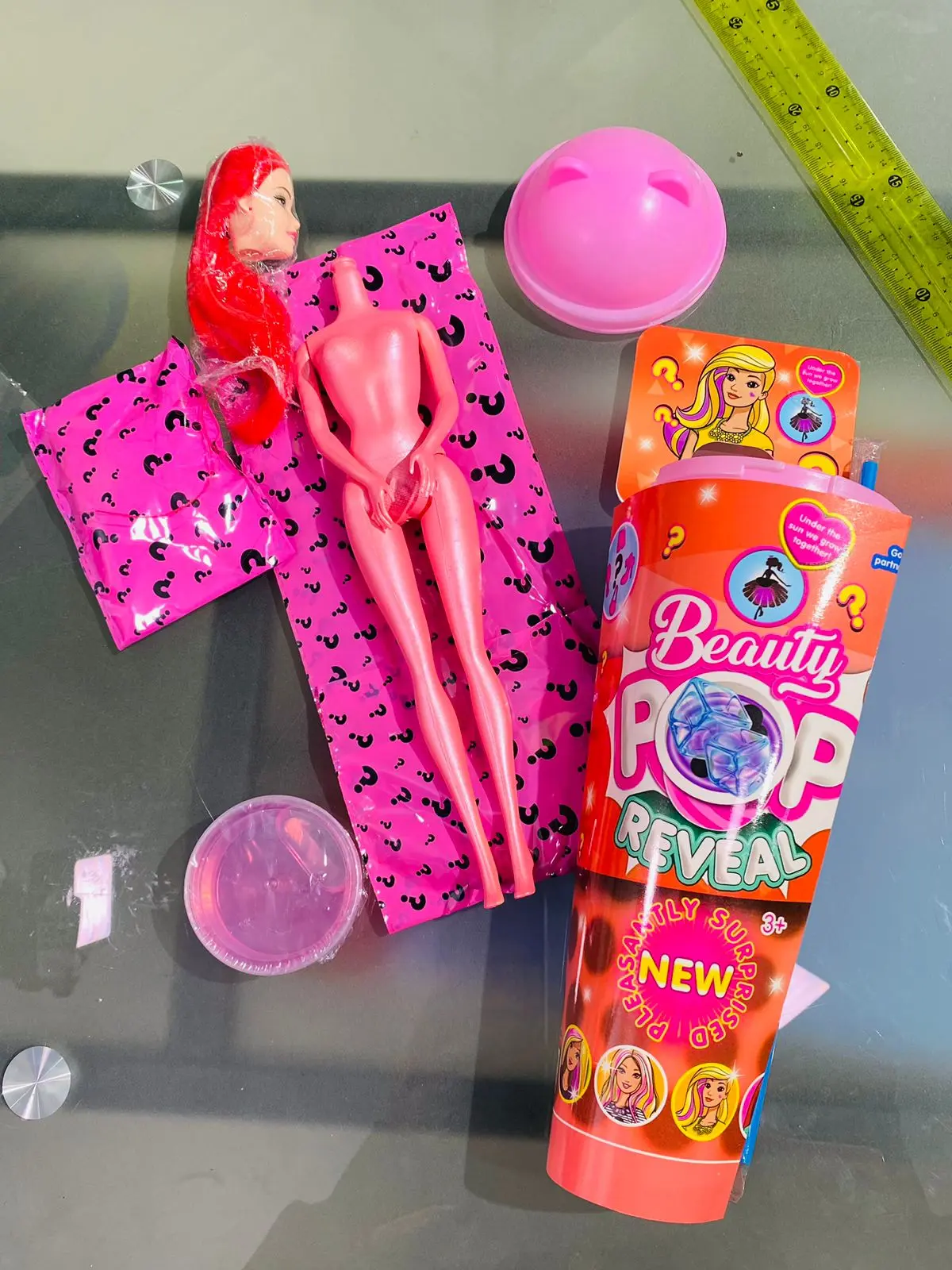Muñeca Tipo Pop Reveal Slime Agua Acceso - Imagen 3