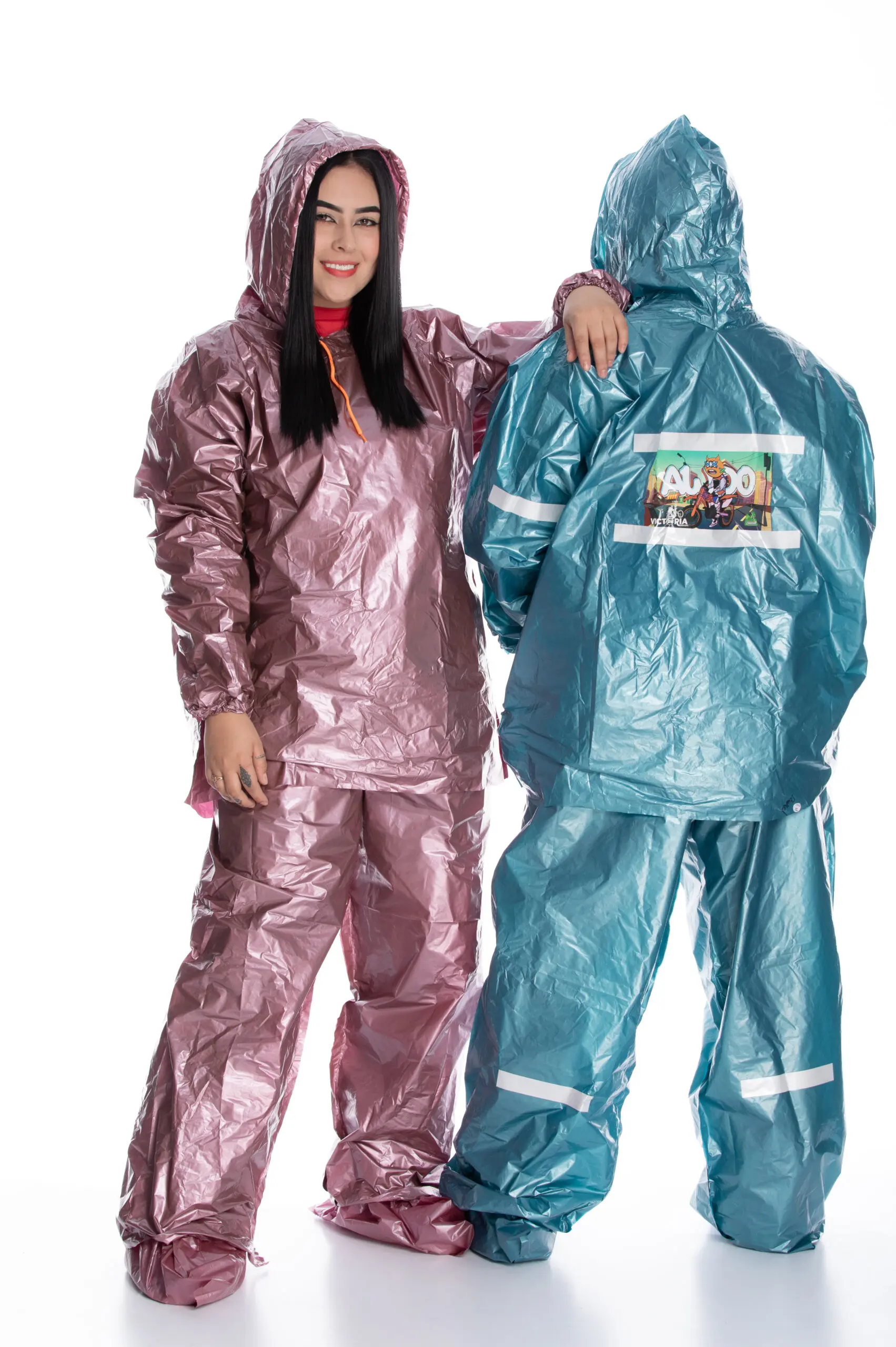 Combo Impermeable Metalizado+Pijama - Imagen 4