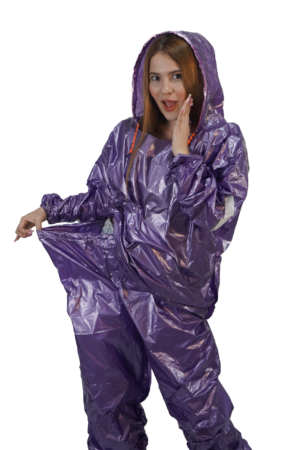 Combo Impermeable Metalizado+Pijama