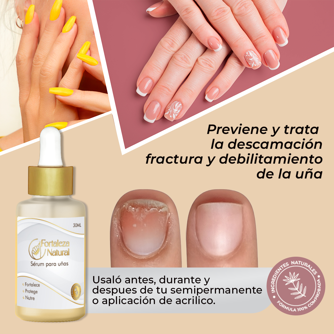 Suero fortalecedor de uñas con ácido hialurónico - recupera la salud tras usar acrílicos - Imagen 3