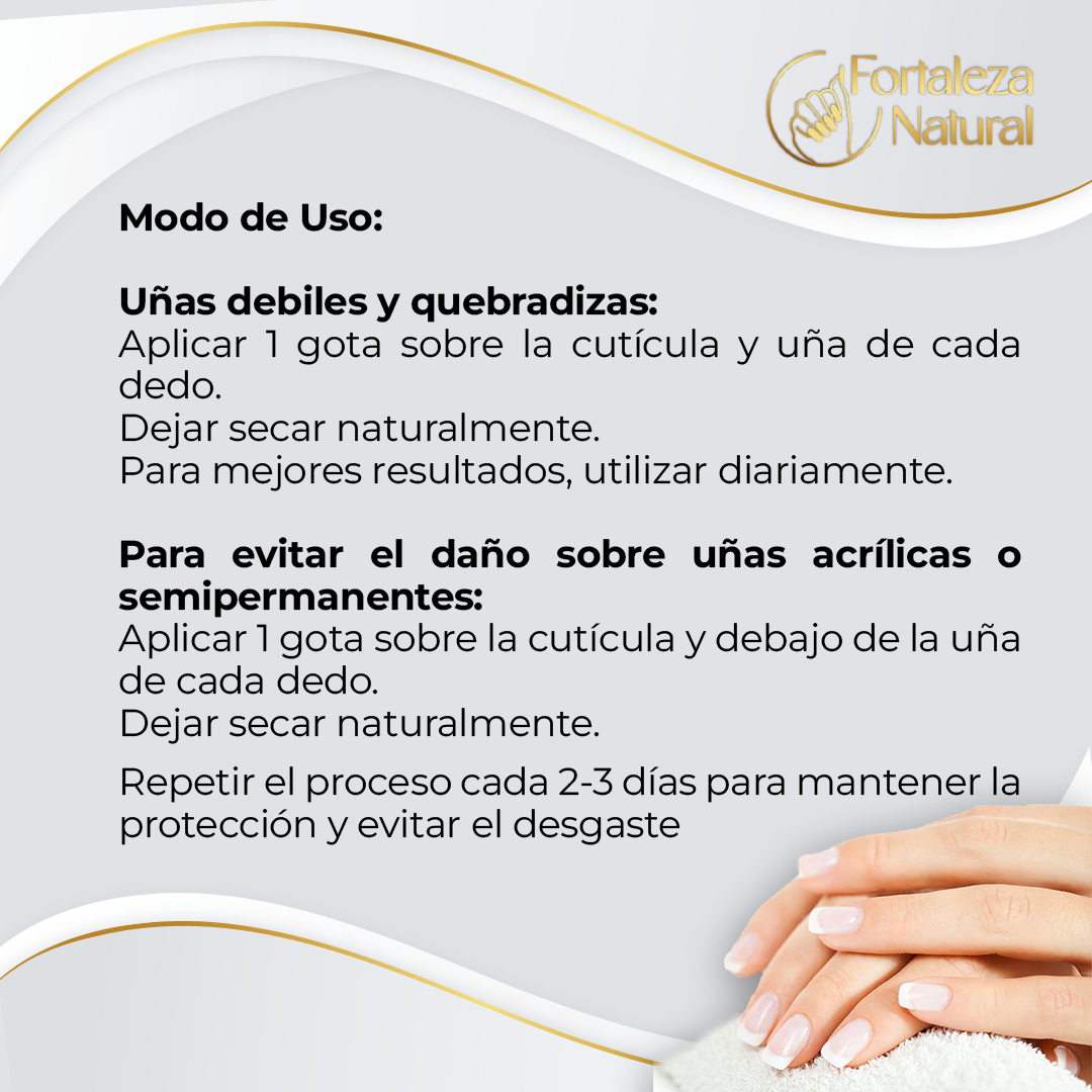 Suero fortalecedor de uñas con ácido hialurónico - recupera la salud tras usar acrílicos - Imagen 5