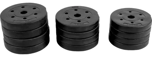 Set de Mancuernas Ajustables 10kg Convertible en Barra - Entrena en Casa - Imagen 6