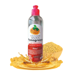 Aceite Corporal de Fenogreco y Vitamina E con Extracto Natural - Tonifica la piel y aumenta el volumen corporal