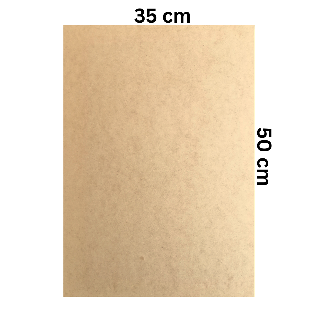 Lamina Tabla Madera Mdf 35 X 50 Cm - Imagen 2