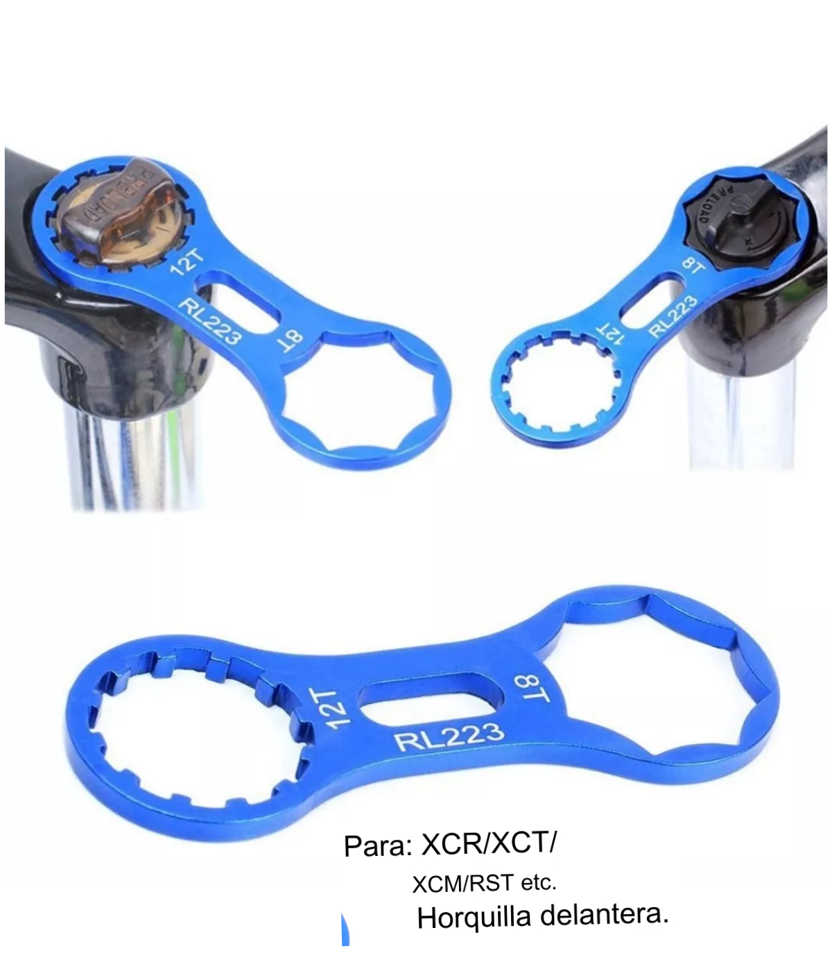 Llave Suspension Bicicleta Suntour Xcr X - Imagen 3