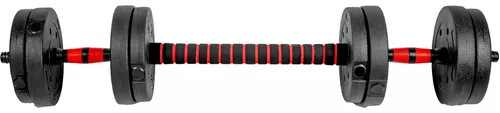 Set de Mancuernas Ajustables 10kg Convertible en Barra - Entrena en Casa - Imagen 2