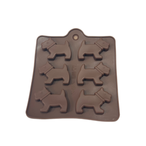 Set x5 Molde de silicona para snacks forma perro x40 - preparas porciones caseras de forma rápida y sencilla