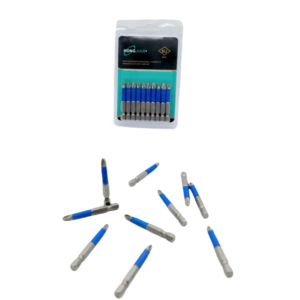 Set x3 Puntas para taladro estrella diseño Torx de acero - Aseguran un agarre firme sin dañar tornillos