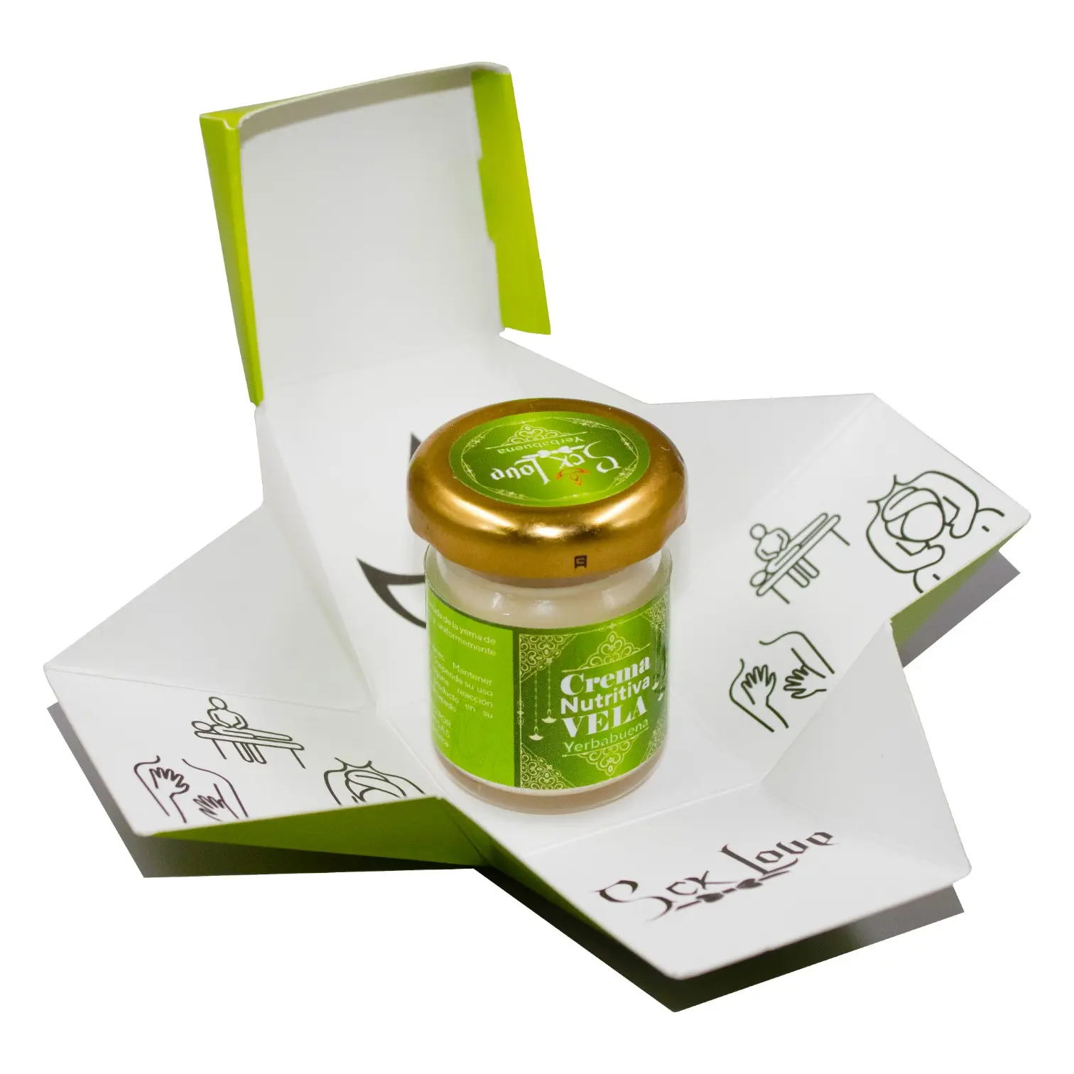 Crema Nutritiva Velas Yerbabuena 30Gr - Imagen 2
