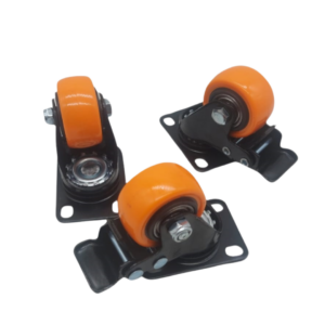 Rodachin Naranja 1.5" con Freno