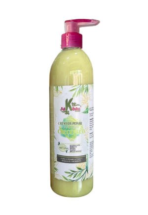 Crema de peinar Crecepelo 500 ml con extractos botánicos y vitaminas - Estimula el crecimiento capilar y fortalece la raíz