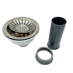 Set x3 Canastilla lavaplatos completa para filtrado de residuos - Evita obstrucciones molestas en las tuberías de tu cocina
