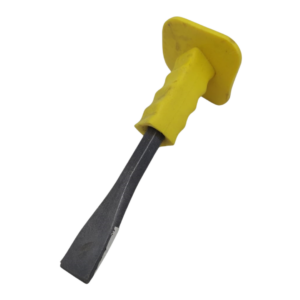 Set x3 Cincel Pala de Acero Templado con Mango Ergonómico - Facilita la demolición de concreto y piedra