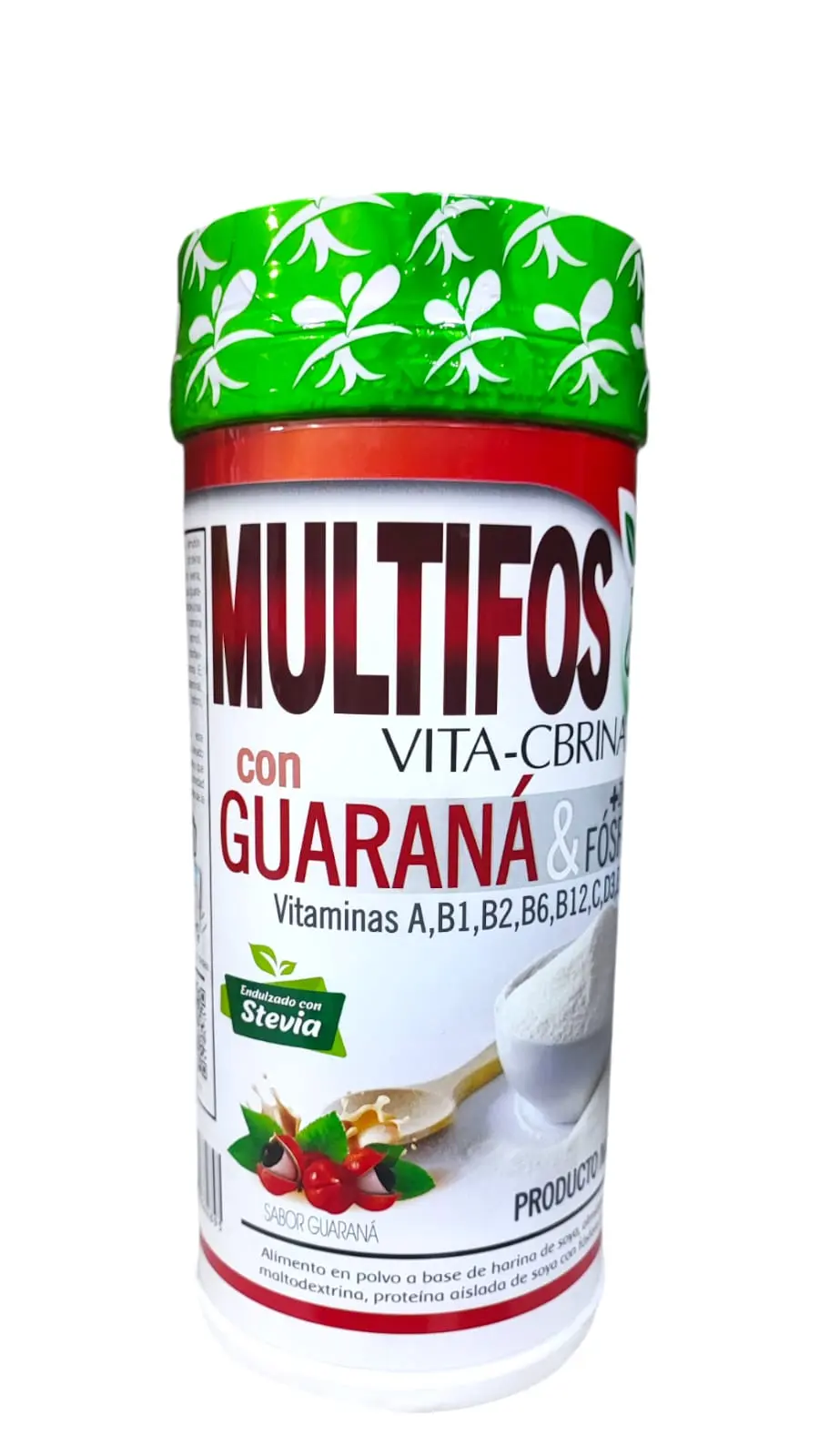 Vitacerebrina con Guaraná y Vitaminas en Polvo - Potencia tu memoria y combate la fatiga mental diariamente