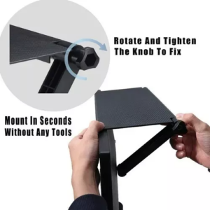 Estante superior ajustable para pantalla de televisión y monitor - Organiza tus accesorios sin ocupar espacio