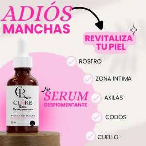 Set x2 Sérum despigmentante corporal e íntimo para manchas oscuras - Unifica el tono de tu piel de forma segura