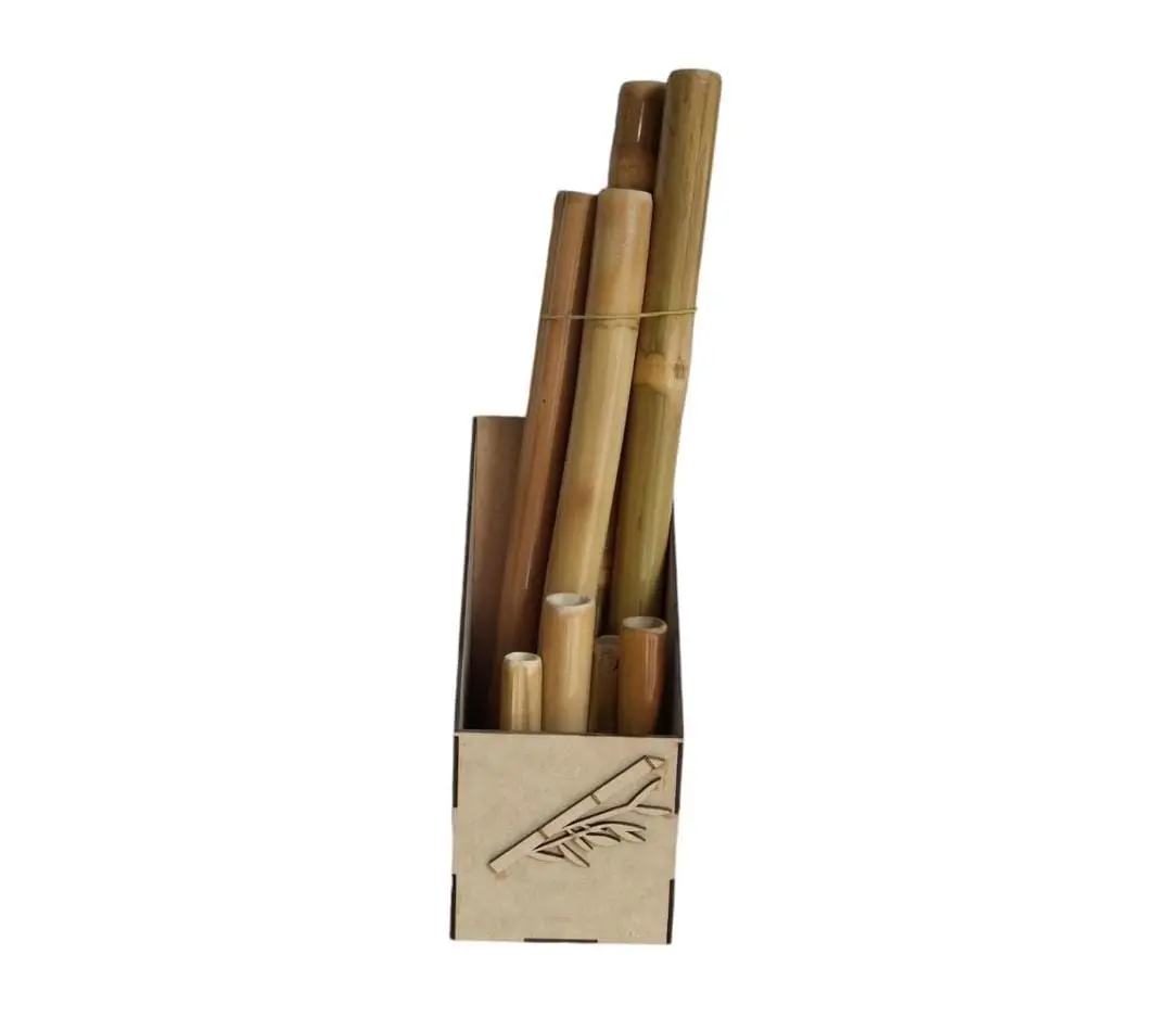 Kit Bambuterapia Profesional con 8 Varitas de Bambú Natural - Estimula la circulación y alivia tensiones musculares profundas - Imagen 3