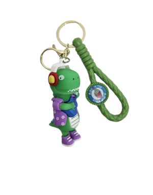 Llavero Dinosaurio Sonoro con Diadema Musical para Mochilas - Decora y organiza tus llaves fácilmente todos los días