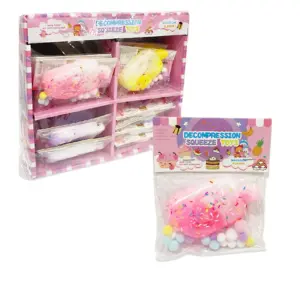 Mochi Squishie Paleta Helado Kawaii Antiestrés - Alivia el estrés diario mientras decoras tu espacio con un toque tierno