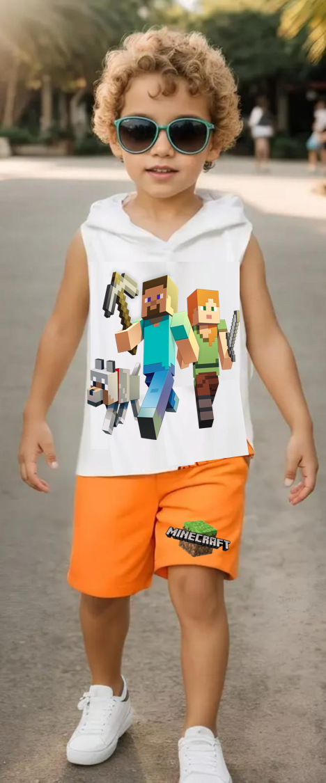 Conjunto Manga Sisa Minecraft - Imagen 7