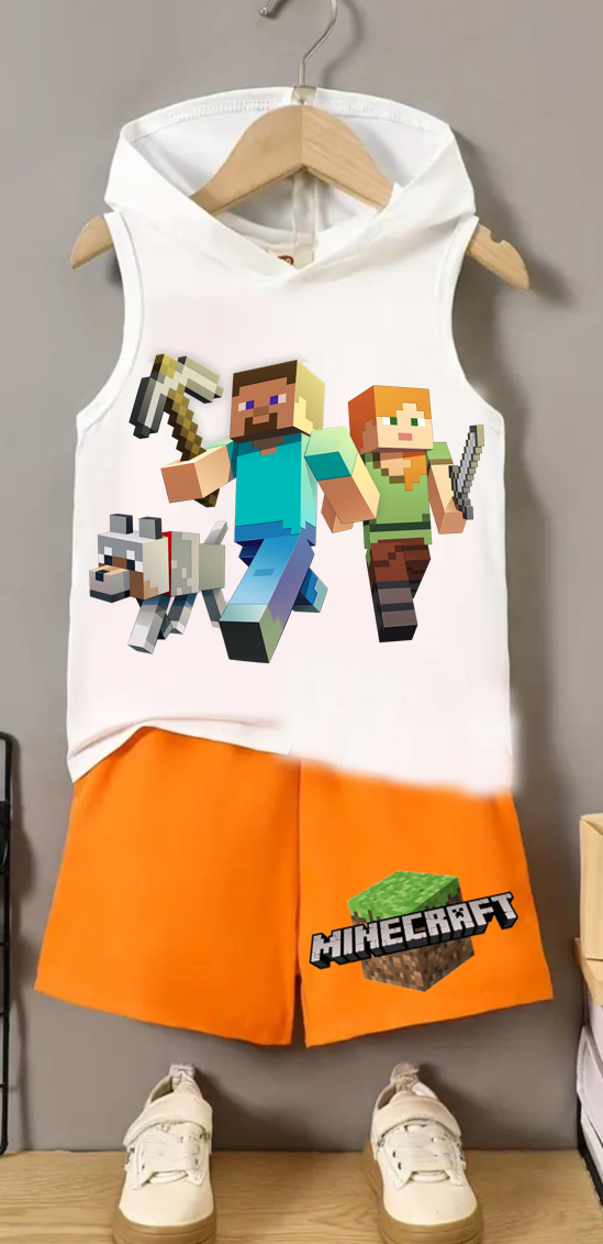 Conjunto Manga Sisa Minecraft - Imagen 2